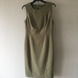 Nine West Olive Green Fitted Dress | LIKE NEW | RARELY WORN
